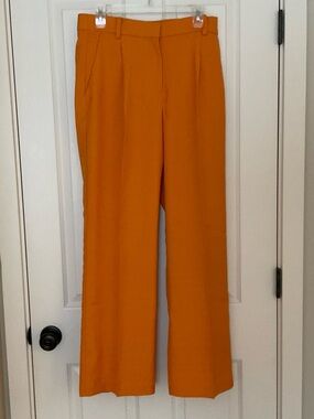 H&M Vibrant Orange Trousers with Tag